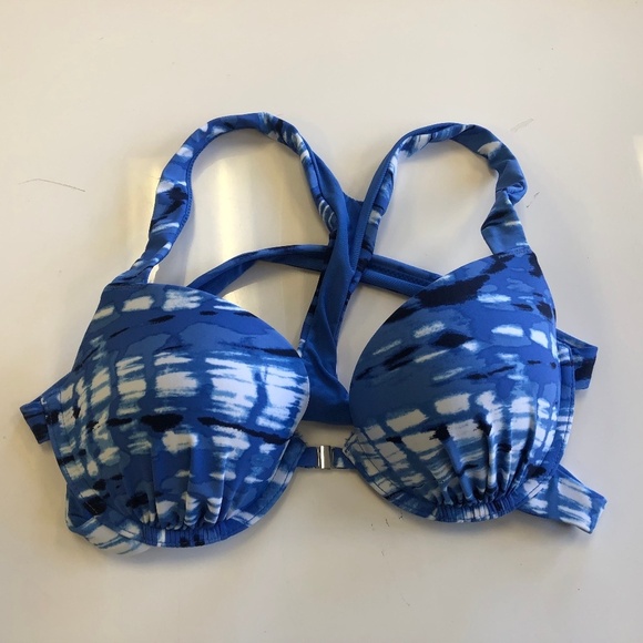 Aerie Blue Padded Bikini Top BRAND NEW - Picture 1 of 4